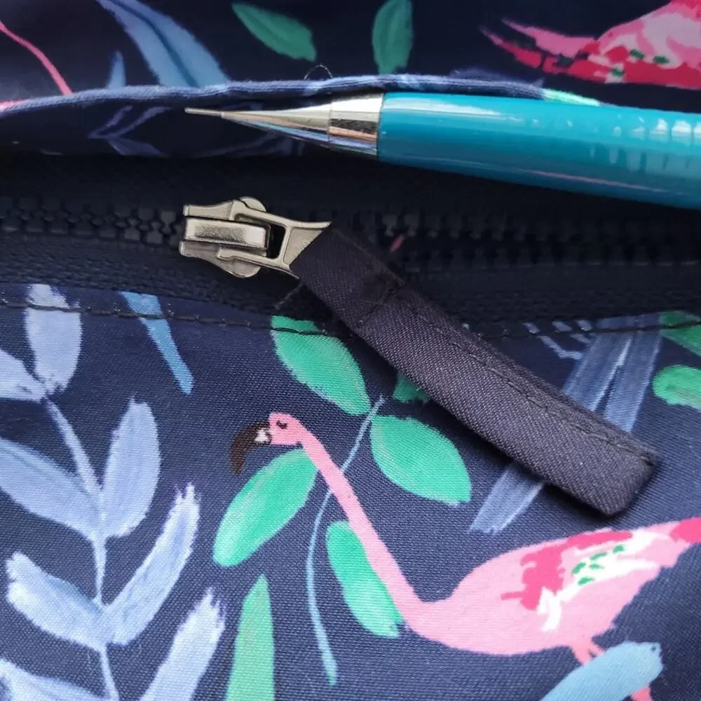 Joules navy flamingo